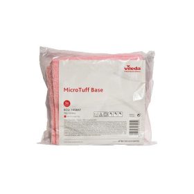 Vileda MicroTuff Base mikroszálas törlőkendő, piros