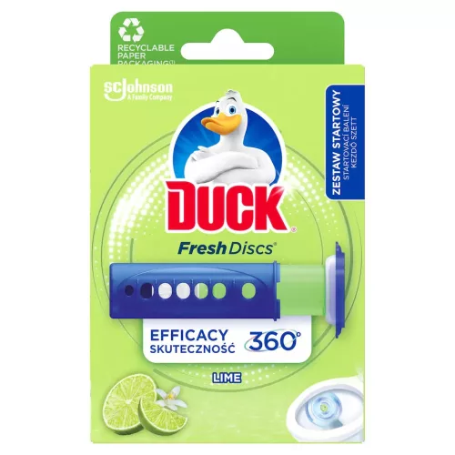 Duck Fresh Discs WC-öblítő korong Lime 36ml