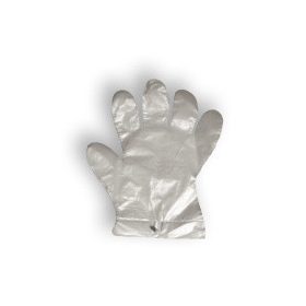 Egyszer használatos fóliakesztyű 100db/csomag