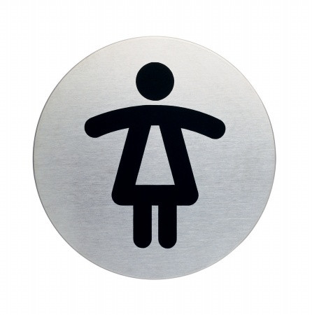 Piktogram - Női WC jelzés