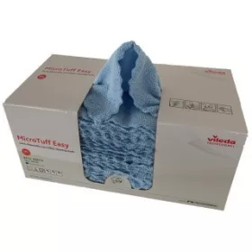   Vileda MicroTuff Easy mikroszálas törlőkendő, kék (1 doboz)