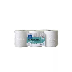   Techline mini jumbo toalettpapír, rec., 2r, d19cm, 600lap,120m,12tek/krt