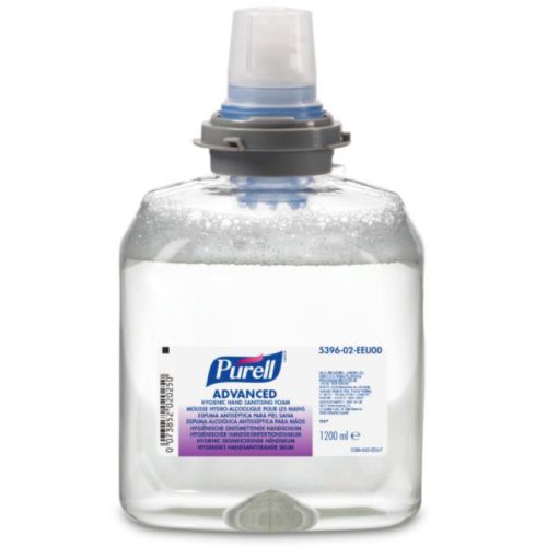 Purell Advanced kézfertőtlenítő hab, TFX utántöltő patron, 1200 ml