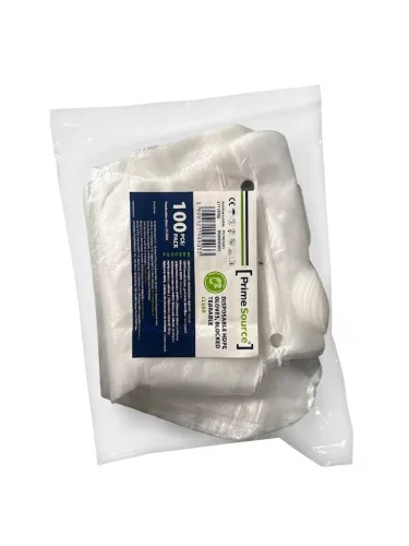 Prime Source Fólia kesztyű, tömbösített, téphető, víztiszta 100 db/tömb