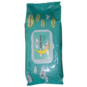   Well Done Baby Well nedves törlőkendő 72db/csom (többféle)