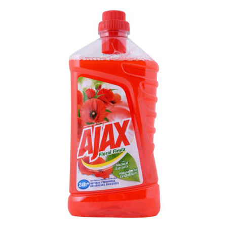 Ajax Floral Fiesta általános lemosó - Red Flowers, 1 liter