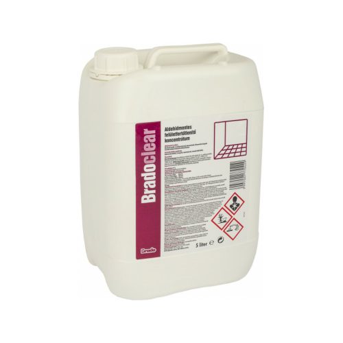 BradoClear aldehidmentes felületfertőtlenítő koncentrátum - 5 liter