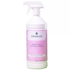   Orgalco Toalett olaj, tisztító és légfrissítő keleti virágoskert illatú 1 literes szórófejes (Rózsaszín)