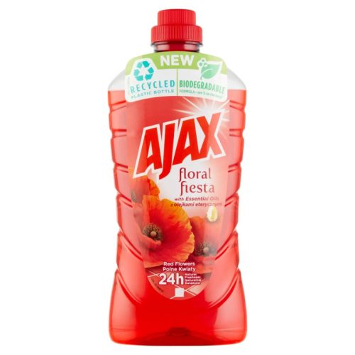 Ajax Floral Fiesta általános lemosó - Red Flowers, 1 liter