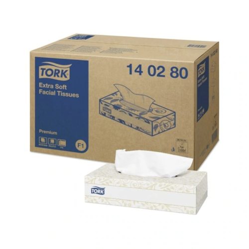 Tork Extra Soft dobozos kozmetikai kendő 100 lapos - 140280 (Karton - 30 csomag)