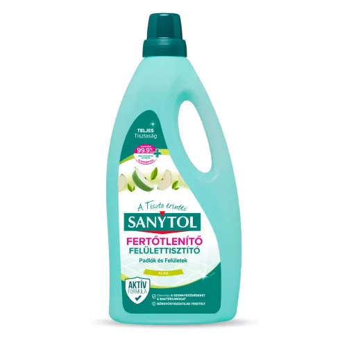 Sanytol fertőtlenítő felülettisztító, Alma illatú 1000ml