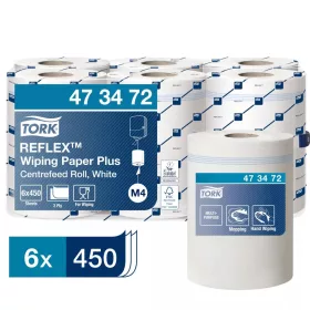   Tork Reflex™ belsőmagos laponkénti adagolású törlőpapír plusz - 473472 (Karton - 6 tek)