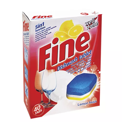 Well Done Fine mosogatógép tabletta 5in1 (40db)