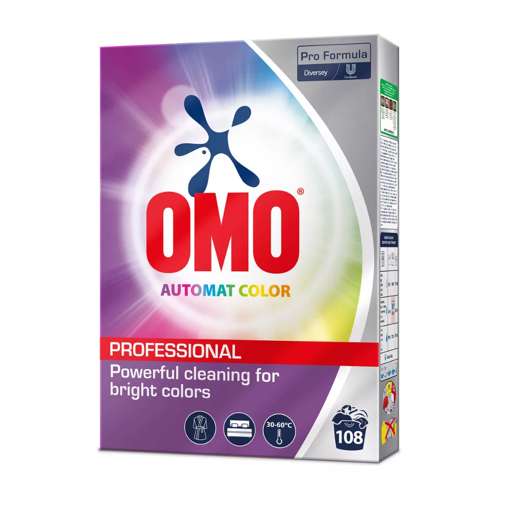 OMO Professional Automat Color mosópor színes textíliákhoz
