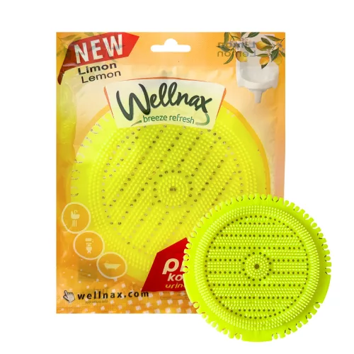 Wellnax piszoár illatosító rács Citrom 50g