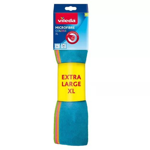 Vileda Colors mikroszálas törlőkendő 4 db-os