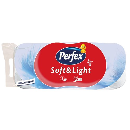 Perfex WC papír hófehér - 3 rétegű 10 tekercses