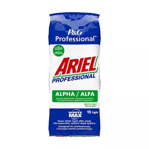 Ariel Alfa White Max mosópor fehér textiliákhoz 15kg