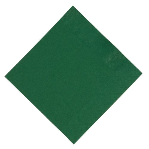 Duni szalvéta - 3 rétegű, 33x33, söt.zöld színben