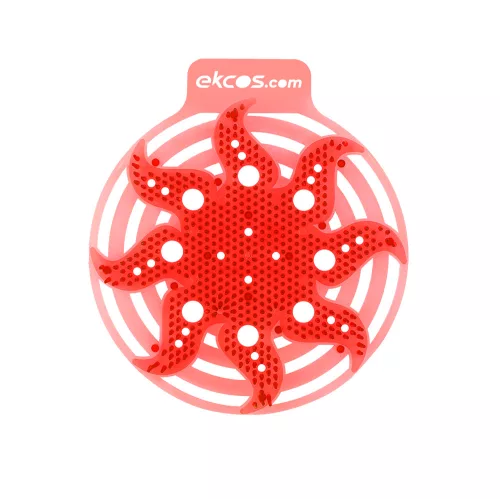 Ekcos Powerscreen 30+ Piros/Dinnye fröccsenésgátló piszoár rács (2db/csom.)