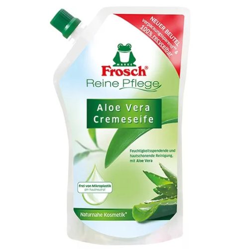 Frosch Folyékony Szappan Utántöltő Aloe Vera 500ml