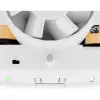 G-Vent innovatív ventilátoros légfrissítő készülék Venturi-hatású légáramlással, akár 55m3 illatosítására, elemes, műanyag, fehér