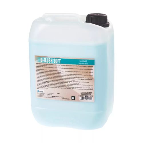 D-Flush Soft antisztatikus textilöblítő koncentrátum 5l