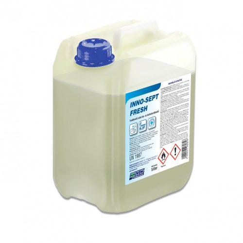 INNO-SEPT FRESH kéz- és felületfertőtlenítő szer (baktericid, yeasticid, virucid, tuberkolocid) - 5 liter