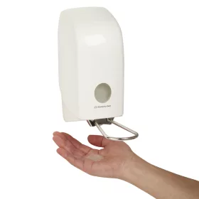   Kimberly Clark Aquarius kéztisztító és fertőtlenítő adagoló könyökkarral