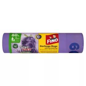   Fino Tytan Flex szemeteszsák önzáró szalaggal levendula illattal 60l, 8db/tek.