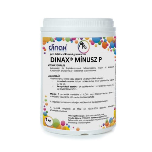 Dinax Mínusz P pH csökkentő granulátum - 1 kg