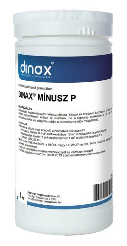 Dinax Mínusz P pH csökkentő granulátum - 1 kg