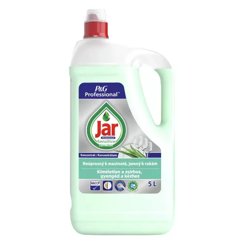 Jar Professional kézi mosogatószer Sensitive Aloe Vera 5L