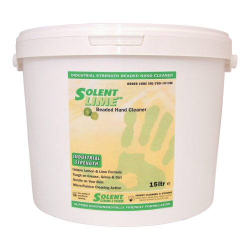 Solent ipari szemcsés kéztisztító - lime, 15 liter