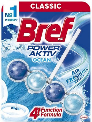 Bref Power Aktív WC illatosító golyók - Ocean