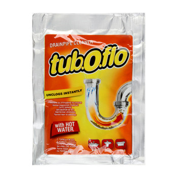Tuboflo lefolyótisztító granulátum - forró vizes, 60 g
